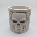 Bone Crown – Skull of the Night Planter, 3D Printed Gothic Succulent Pot, Halloween Decor, Fantasy Home Decor, Desk Planter, Gaming Room Decor, Horror Gift, Dark Art Showpiece - Image 2