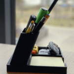 3D Printed Desk Organizer for Office, Home, Workshop, Study Table, School, College, Engineering Desk, Electronics Lab, Corporate Desk, Industrial Office, Pencil Holder, Stationery Stand, Mobile Holder, Note Holder, Accessory Organizer - Image 3