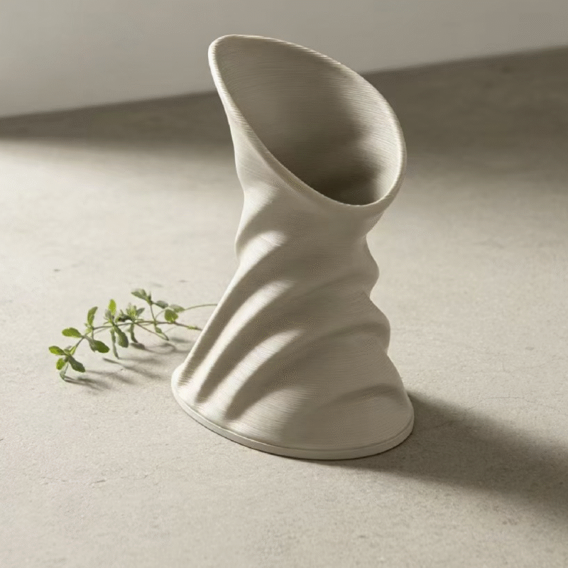 Calla Lily Abstract Pen Container, Office Desk Organizer, Corporate Gift, Employee Welcome Gift, Business Desk Decor, Study Table Holder, 3D Printed Flower Vase Pen Stand - Image 3