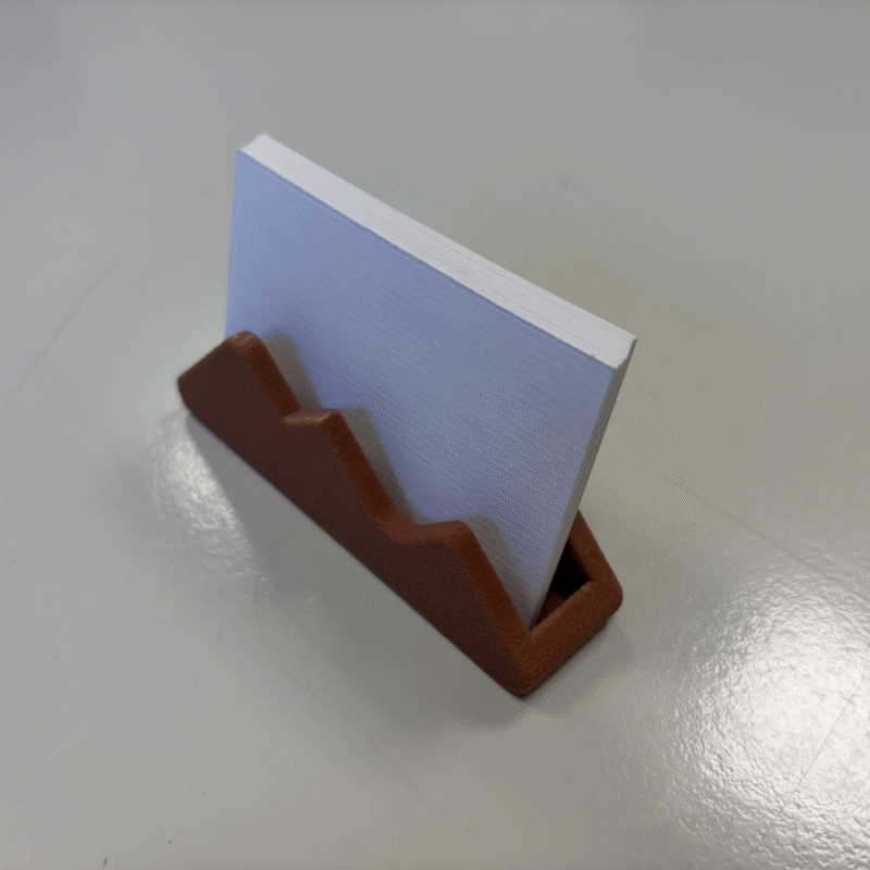 3D Printed Business Card Holder, Visiting Card Stand, Office Desk Card Organizer, Corporate Gift, Professional Desk Accessory for Office, Industry, Shop, Reception - Image 3