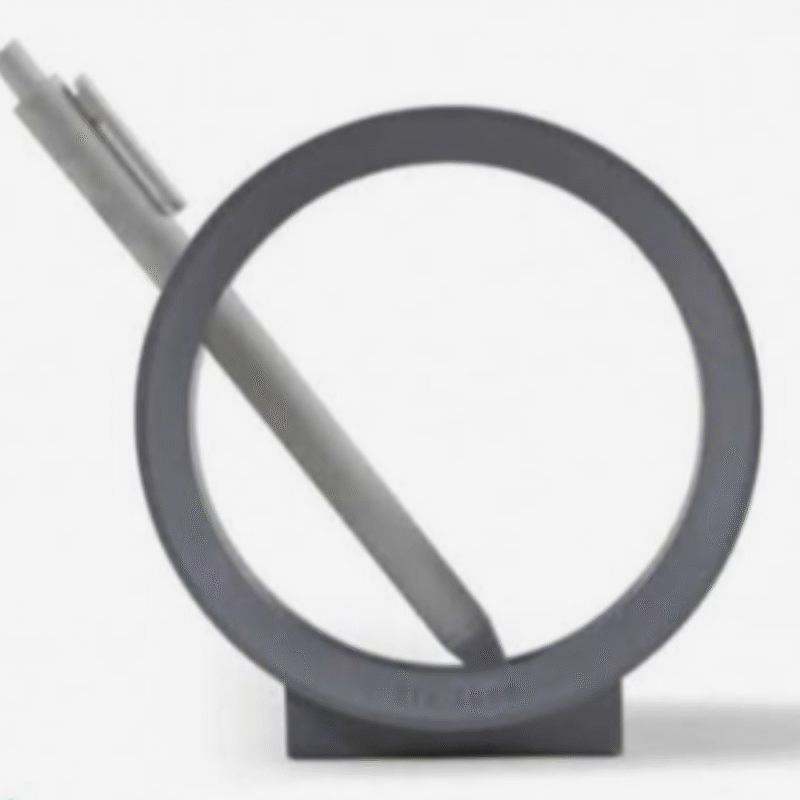 3D Printed Desk Organizer Pen Holder for Office, Corporate, Industrial, IT, HR, Training, Startup, School, College, Hospital, Hotel, Factory, Reception, Front Desk, Study Table, Home Office, Workspace, Employee Welcome, Business Branding, Company Gifting - Image 3