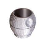 Death Star 3D Printed Pen Holder, Desk Organizer, Office Table Stand, Corporate Desk Gift, Executive Desk Accessory, IT Office Decor, Study Table Organizer, Engineer Desk Item, Tech Office Utility - Image 3