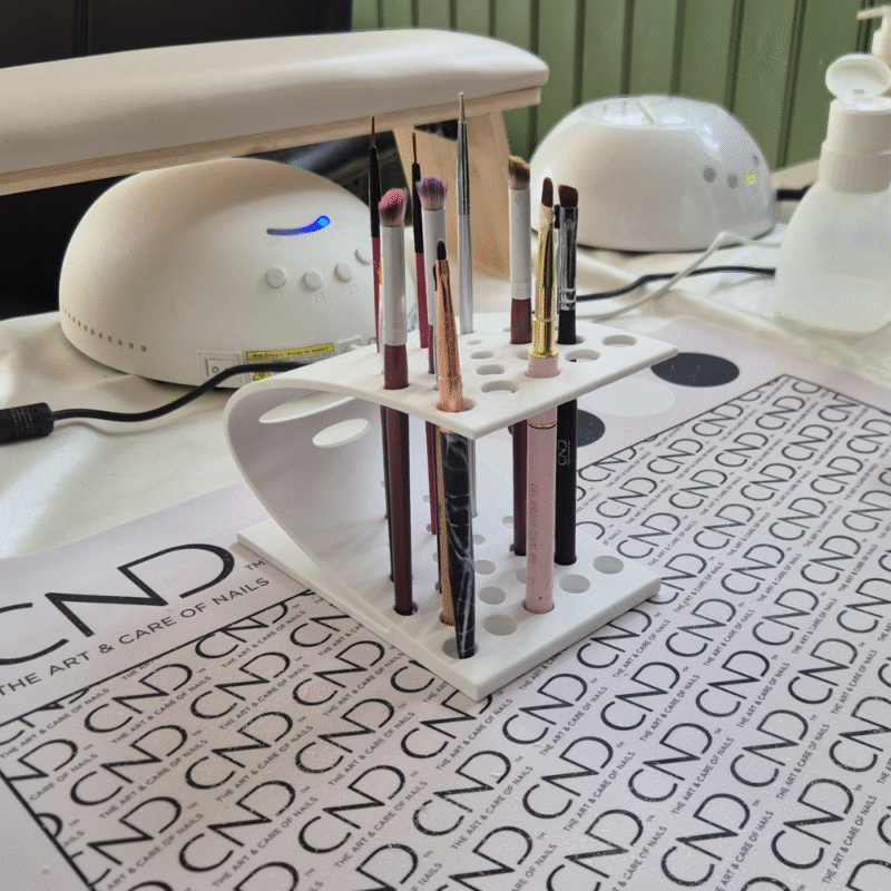 3D Printed Brush and Pen Holder for Office, Study, School, Corporate Desk, Home Workspace, Gift for Employees, Students, Professionals, Industrial Offices, IT Offices, Educational Institutes - Image 3