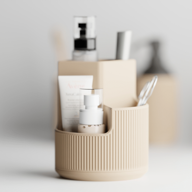 Duova Circo – 3D Printed Rounded Desk Organizer for Office, Home & Corporate Gifting | Modern Utility Organizer for Multiple Industries - Image 4