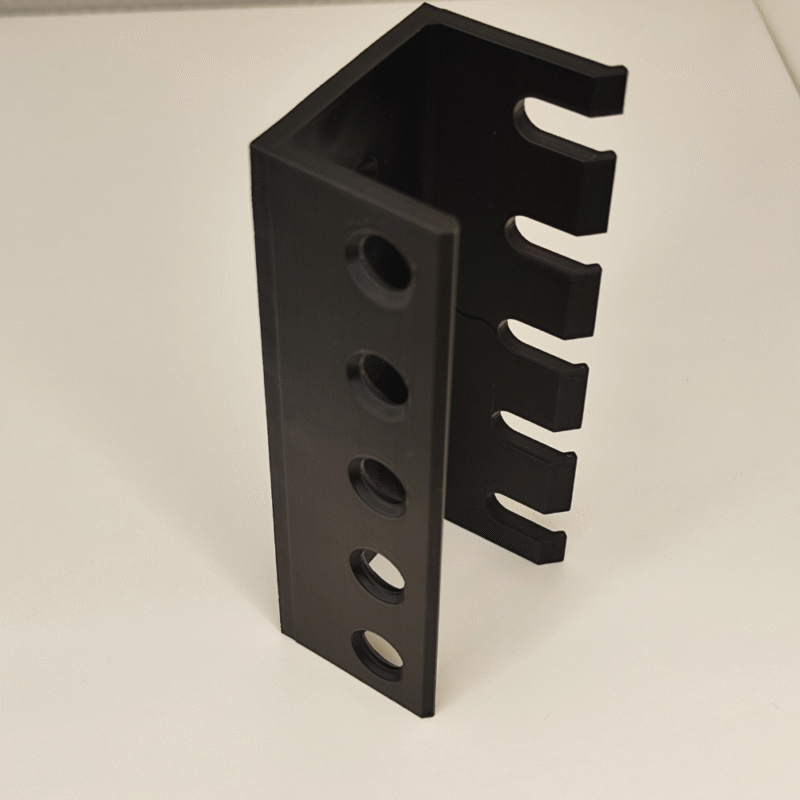 Screwdriver Organizer Wall Mount Large, Tool Storage Holder, Workshop Tool Organizer, Garage Wall Mount Rack, Electrical Repair Tool Stand, Industrial Maintenance Organizer, 3D Printed Tool Holder - Image 4