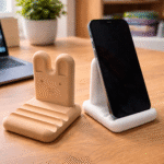 Functional Bunny Phone Holder, 3D Printed Cute Mobile Stand for Desk, Office, Home, Study Table, Kids Room, Phone Stand for Video Calls, Online Classes, Reels, Gifting, Home Decor, Office Decor - Image 5