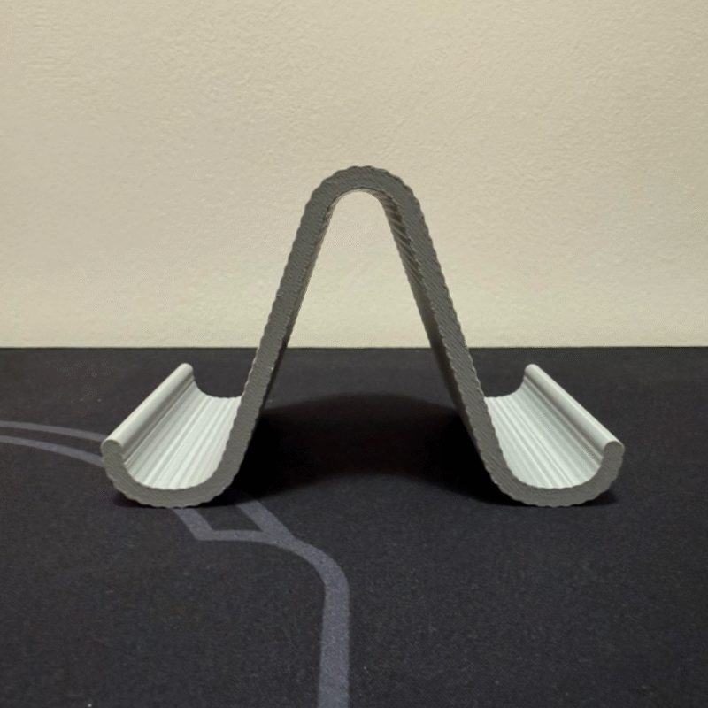 Business Card Holder, Desk Card Stand, Office Desk Organizer, Corporate Desk Accessory, Professional Card Display for Office, Reception, Meetings – 3D Printed - Image 4