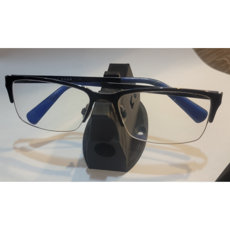 Desktop Glasses Stand and Pen Holder, 3D Printed Desk Organizer, Spectacle Holder, Pen Stand, Office Desk Accessory, Study Table Organizer, Home Office Decor, Corporate Desk Gift, Executive Table Utility - Image 4