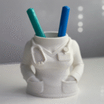Doctor Coat Pen Holder, Medical Desk Organizer, Clinic Table Accessories, Hospital Office Stationery Holder, Doctor Gift, Nurse Gift, Medical Student Desk Item, 3D Printed Pen Stand