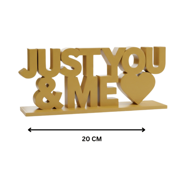 Just You & Me