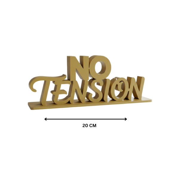 No Tension