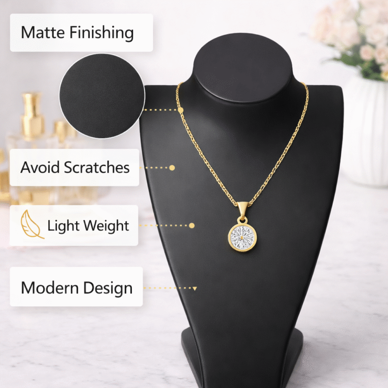 necklace mannequin display