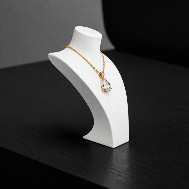 necklace mannequin display