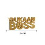 Dukaan Boss 3D Printed Desk Sign - Image 2