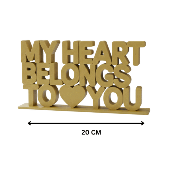 My Heart Belongs to you