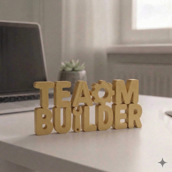 Team Builder Motivational Desk Decor