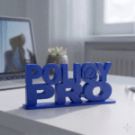 3D Printed Custom Word Decor Gift - Image 8