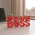 Dukaan Boss 3D Printed Desk Sign - Image 8