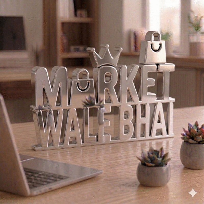 Market Wale Bhai Desk Sign - Image 7