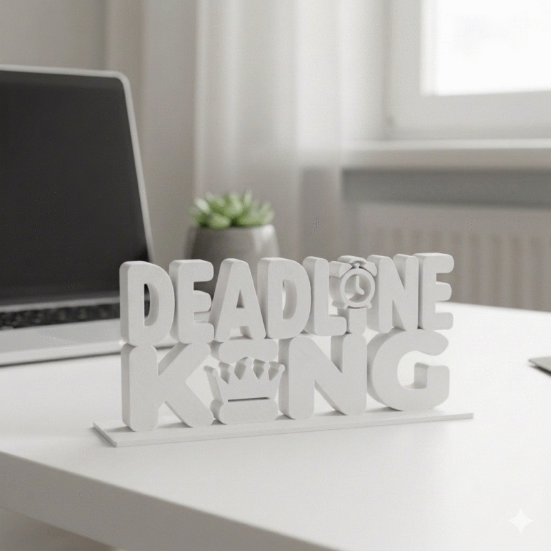 Deadline King Desk Decor - Image 7