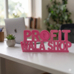 Profit Wala Shop 3D Printed Name Sign - Image 7