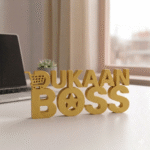 Dukaan Boss 3D Printed Desk Sign