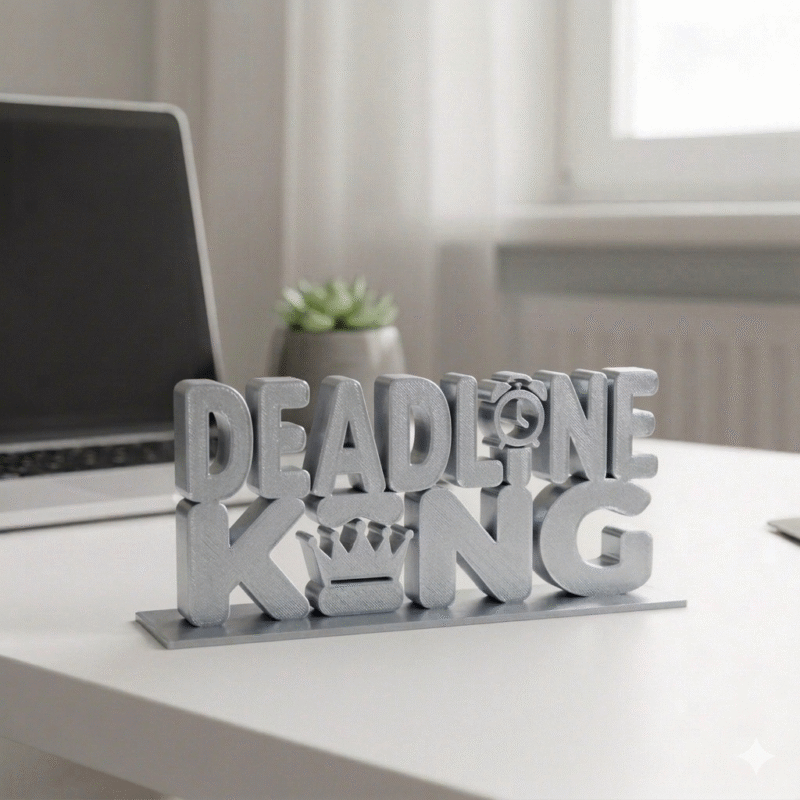 Deadline King Desk Decor - Image 8