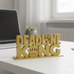 Deadline King Desk Decor