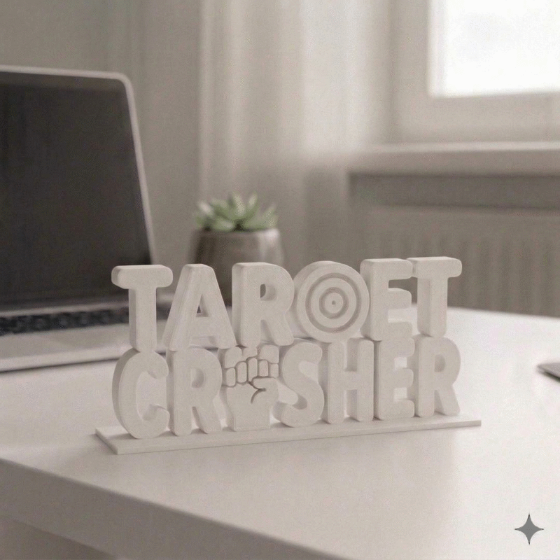 3D Printed Office Productivity Sign - Image 5