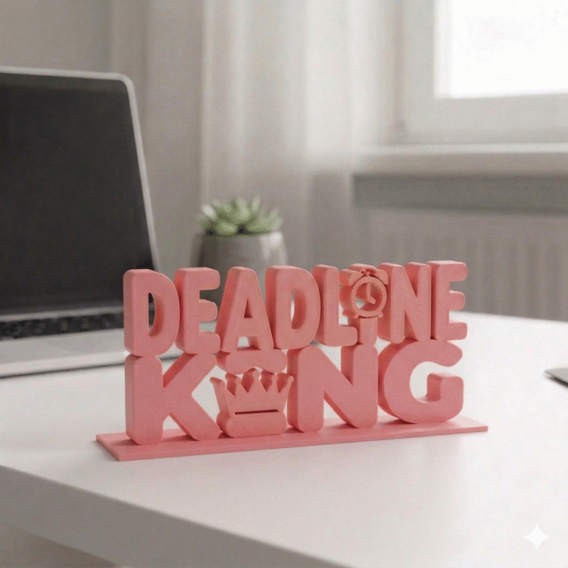 Deadline King Desk Decor - Image 2