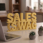 ales Swag Desk Motivational Sign