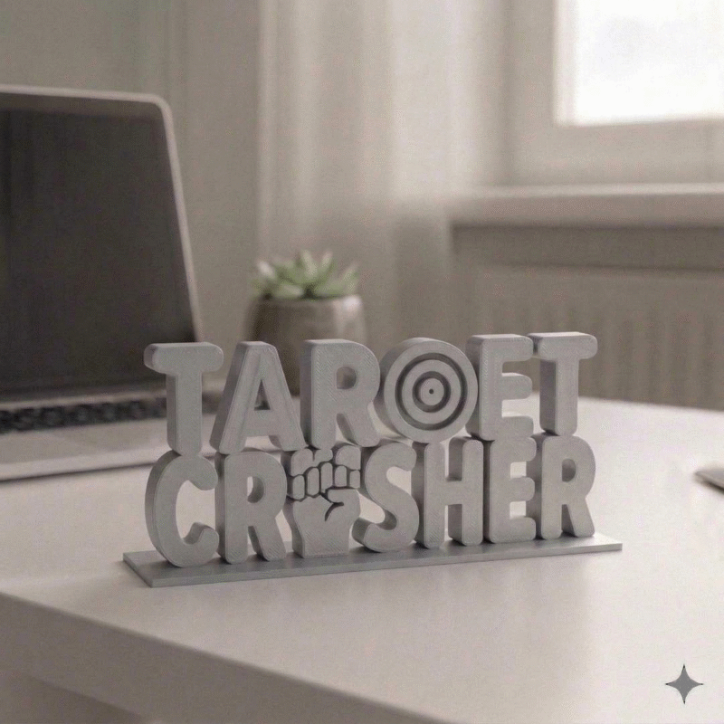 3D Printed Office Productivity Sign - Image 7
