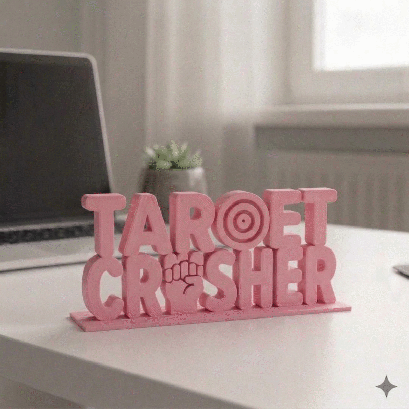 3D Printed Office Productivity Sign - Image 4