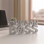 Dukaan Boss 3D Printed Desk Sign - Image 4