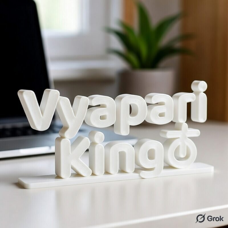 Vyapari King Desk Sign - Image 6