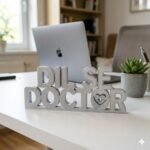 Dil Se Doctor 3D Printed Name Plate for Doctors | Clinic Desk Decor Gift India - Image 6
