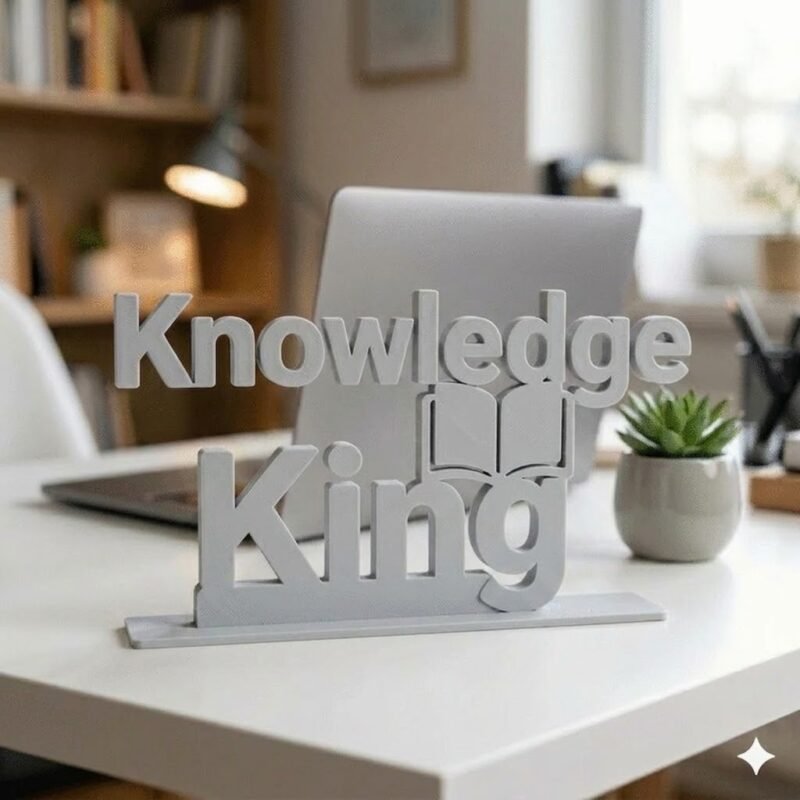Knowledge King 3D Printed - Image 7