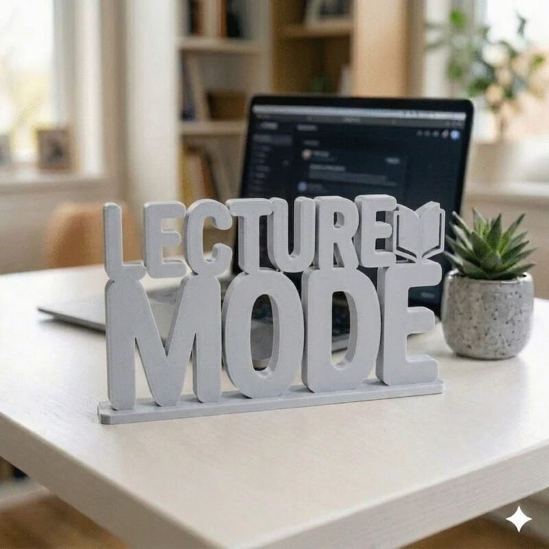 Lecture Mode 3D Printed - Image 6