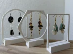 Simplified Earring Storage and Display Stand
