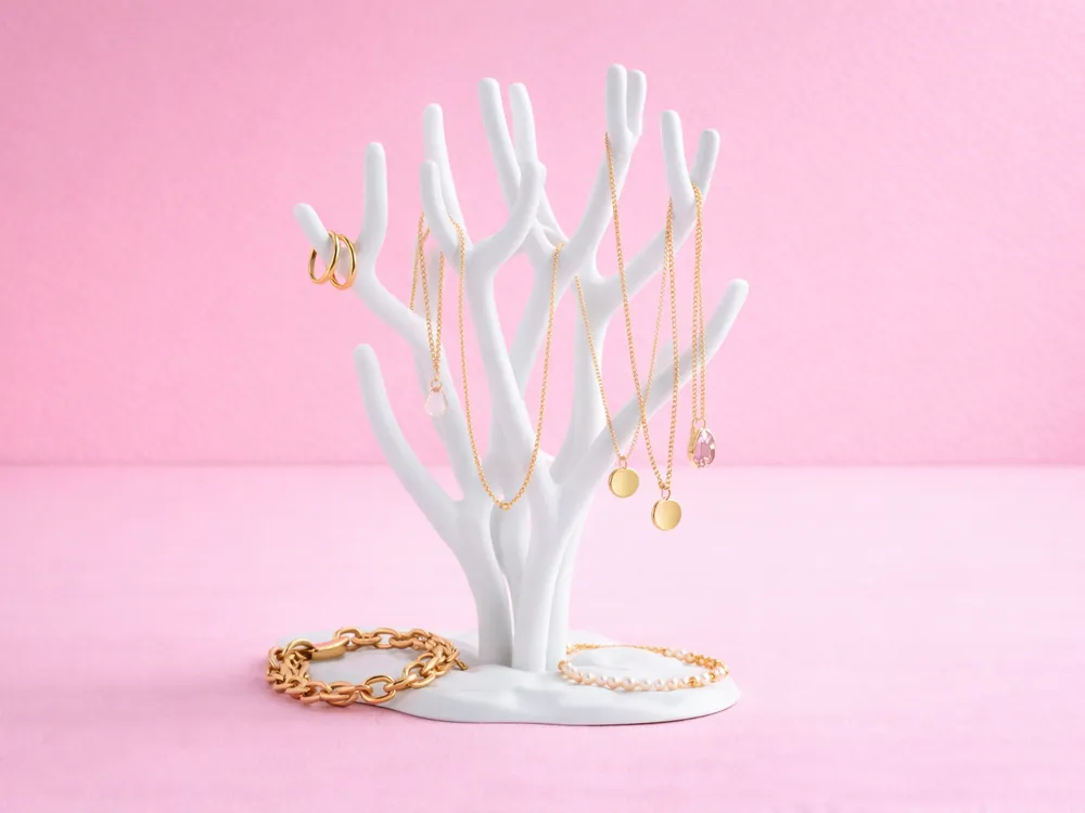 Coral Jewelry Organizer