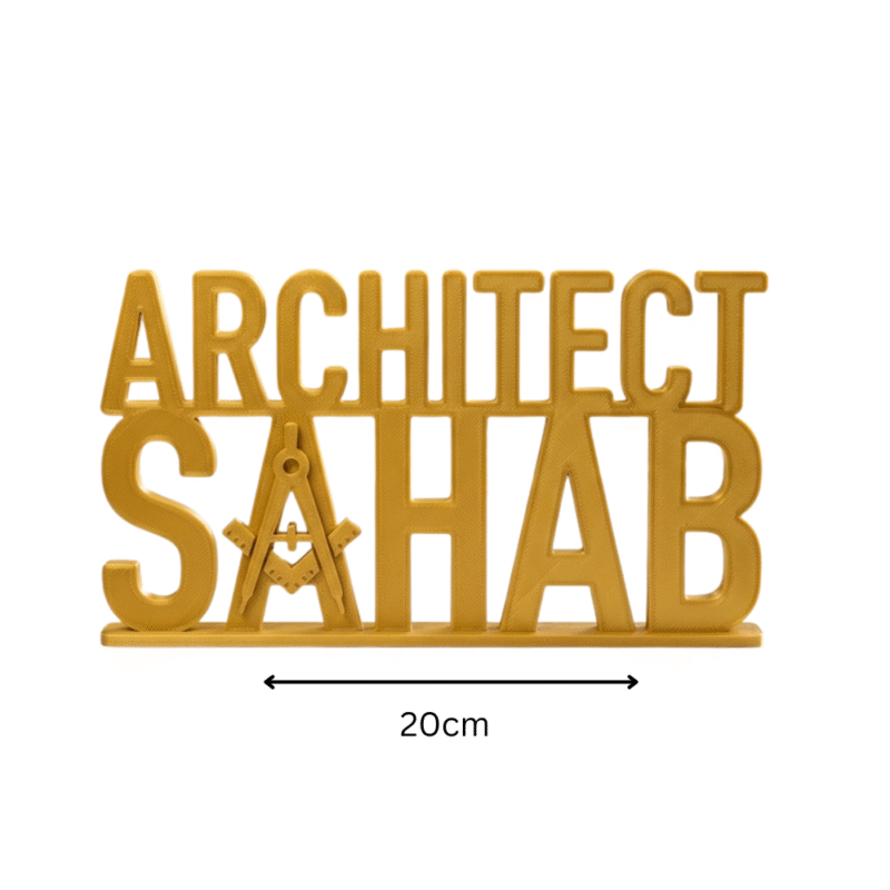 Architect Sahab 3D Printed - Image 2