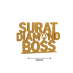 Surat Diamond Boss 3D Printed - Image 2