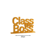 Class Boss 3D Printed - Image 2