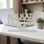 Kolkata Doctor Da 3D Printed Name Stand for Doctor Desk | Personalized Medical Gift India - Image 7