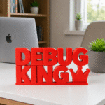 Debug King 3D Printed Desk Sign for Developer Desk Decor - Image 7