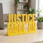 Justice Mode On 3D Printed Desk Decor for Lawyers, Judges & Offices | Unique Legal Gift - Image 3