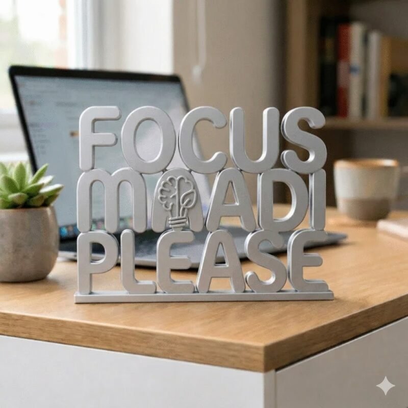 Focus Maadi Please Desk Sign - Image 8
