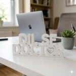 Dil Se Doctor 3D Printed Name Plate for Doctors | Clinic Desk Decor Gift India - Image 8