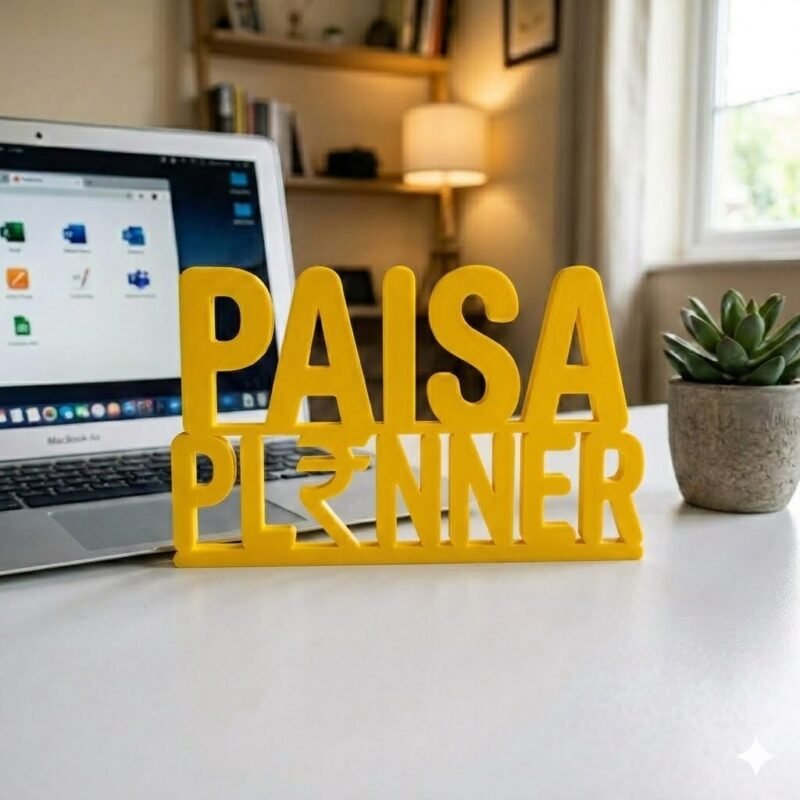 Paisa Planner 3D Printed Desk Organizer | Budget Planner & Finance Gift - Image 3