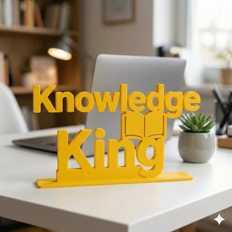 Knowledge King 3D Printed - Image 9